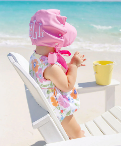 TBBC Beaufort Bonnet Hamptons Hot Pink Broadcloth