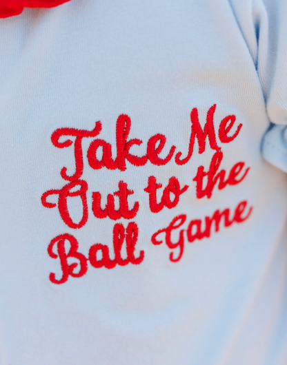 JB Take Me Out To The Ball Game Pleat Dress