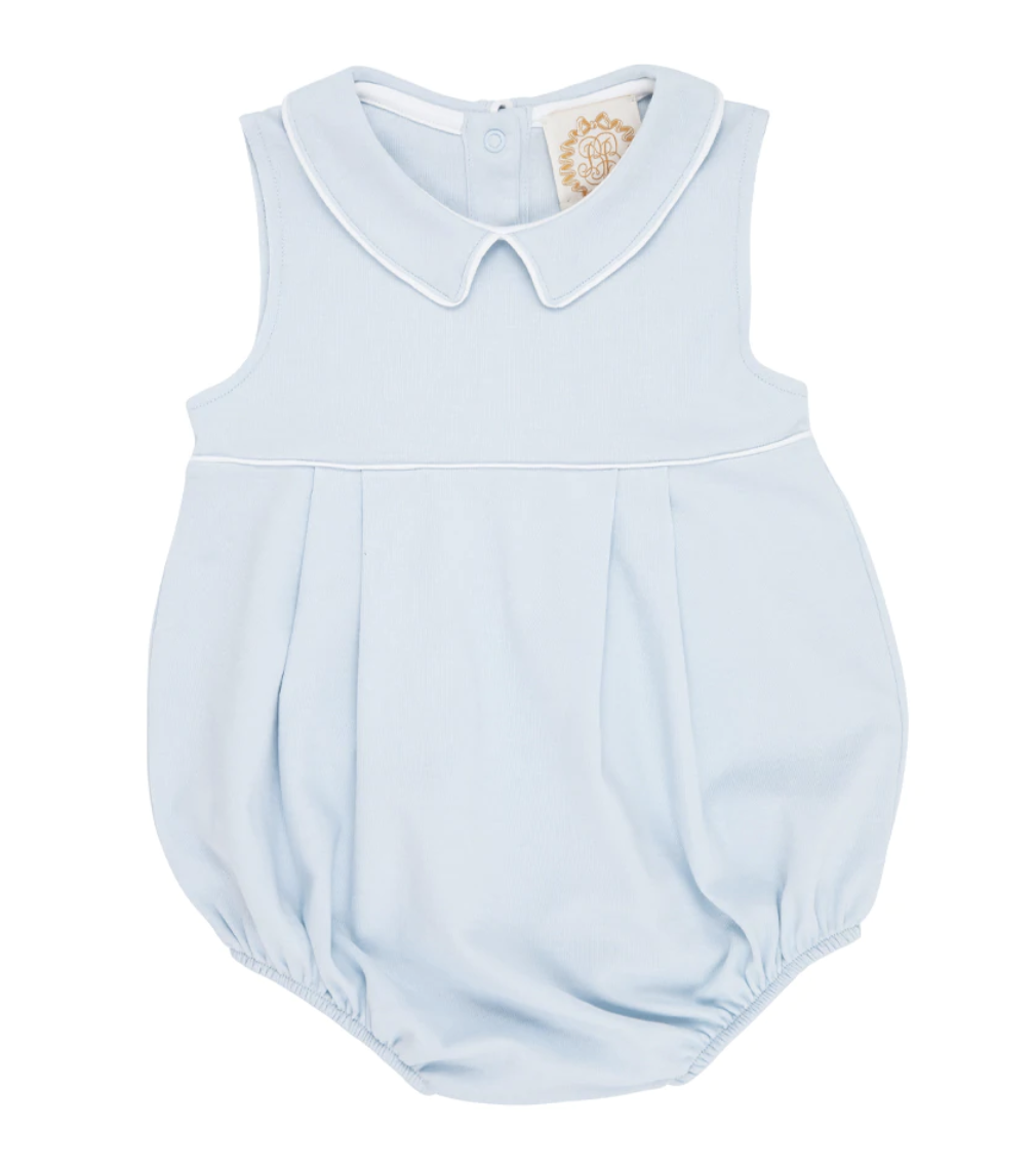 TBBC Sleeveless Bradford Bubble- Buckhead Blue/ WorthAveWhit
