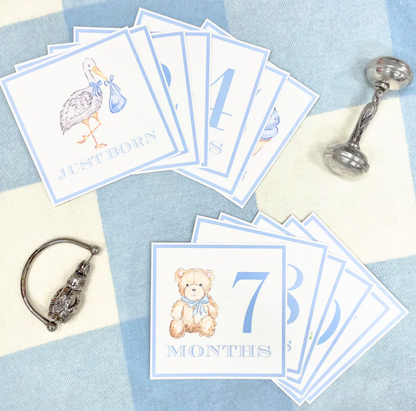 TBBC Sir Proper's Month Markers Buckhead Blue
