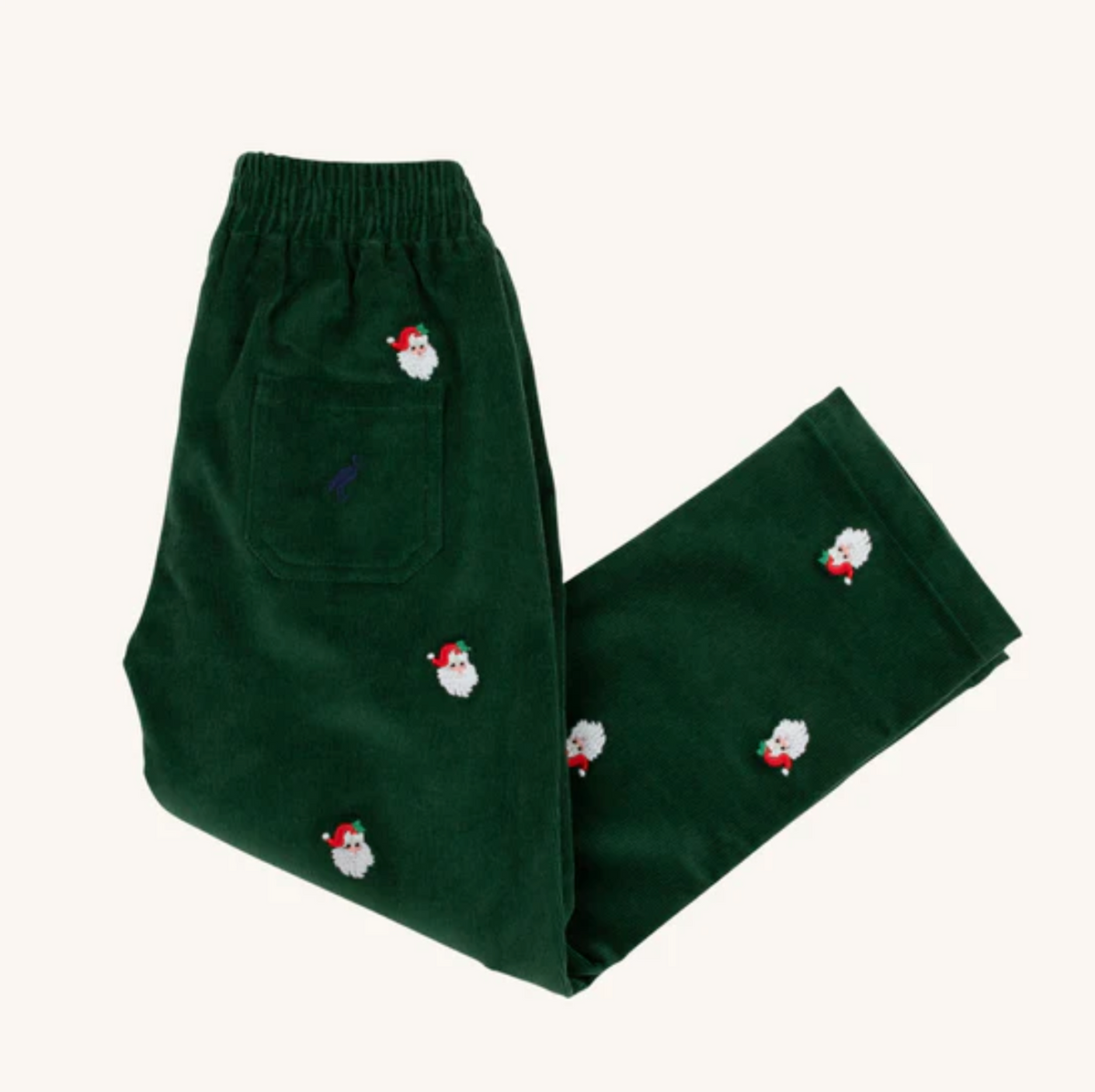 TBBC Critter Sheffield Pants Santa Grier Green Corduroy