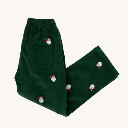 TBBC Critter Sheffield Pants Santa Grier Green Corduroy