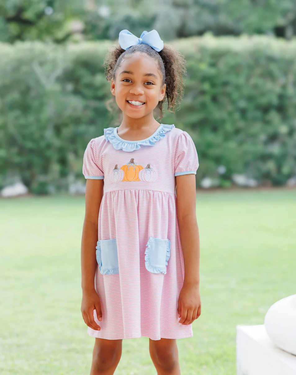 JB Pumpkin Pals Ruffle Pocket Dress