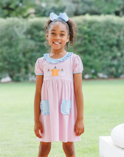 JB Pumpkin Pals Ruffle Pocket Dress