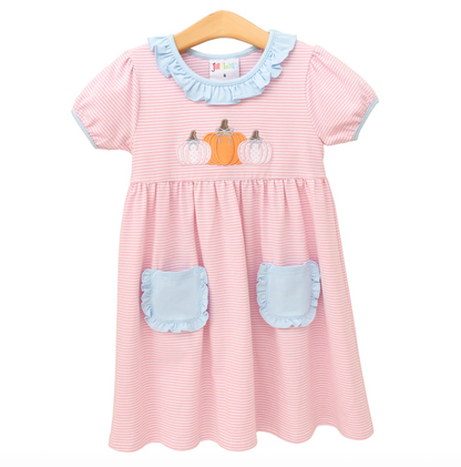 JB Pumpkin Pals Ruffle Pocket Dress