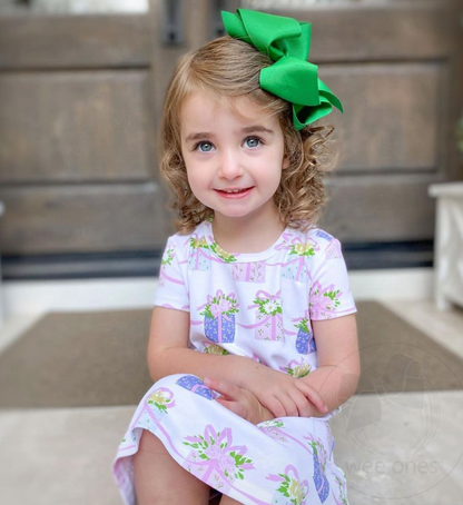 King Classic Grosgrain Hair Bow (Plain Wrap)- Wee Ones