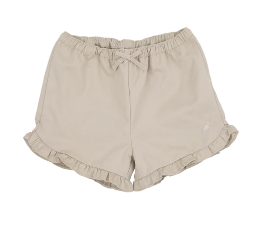 TBBC Shelby Anne Shorts- Twill Keeneland Khaki