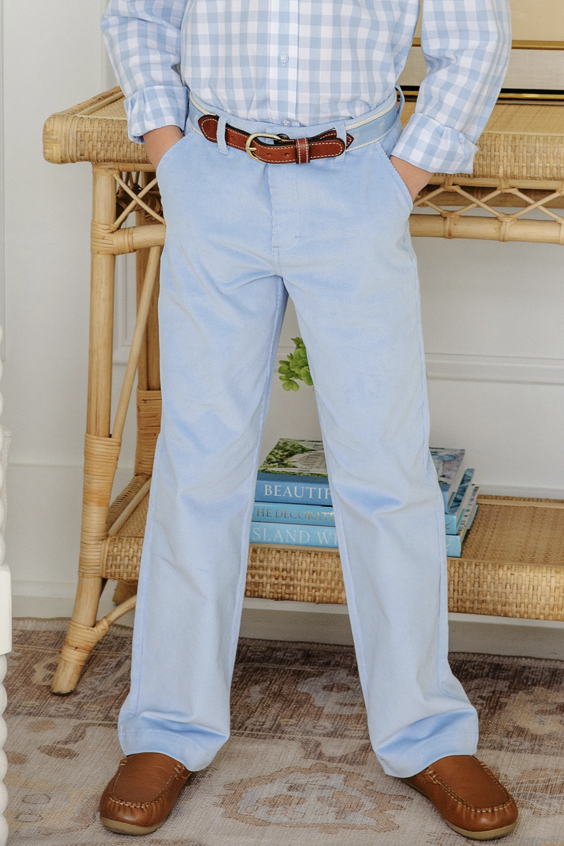 TBBC Prep School Pants (Corduroy) Beale Street Blue