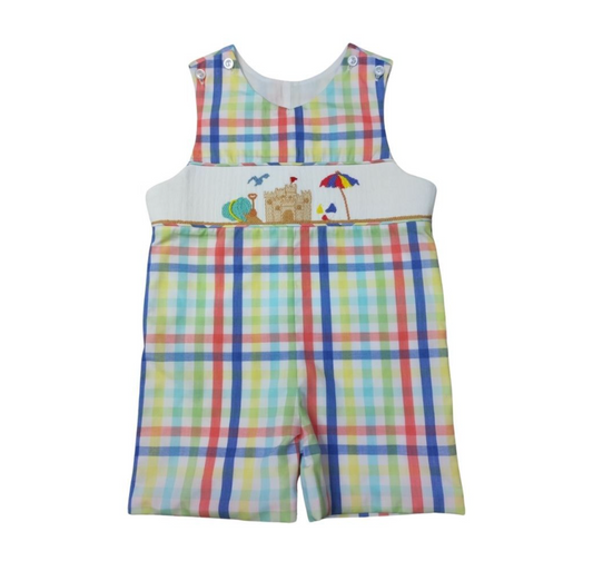 Whimsy Kids Just Beachy Smocked Jon Jon