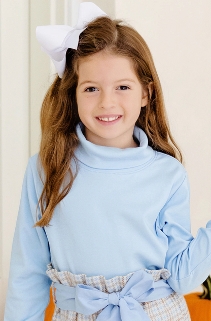 TBBC Tatum's Turtleneck Shirt-Beale Street Blue