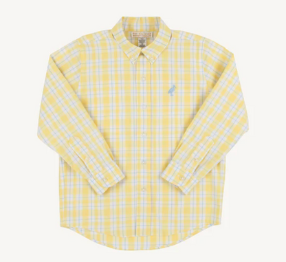TBBC Forsyth Park Plaid Dean's List Dress Shirt