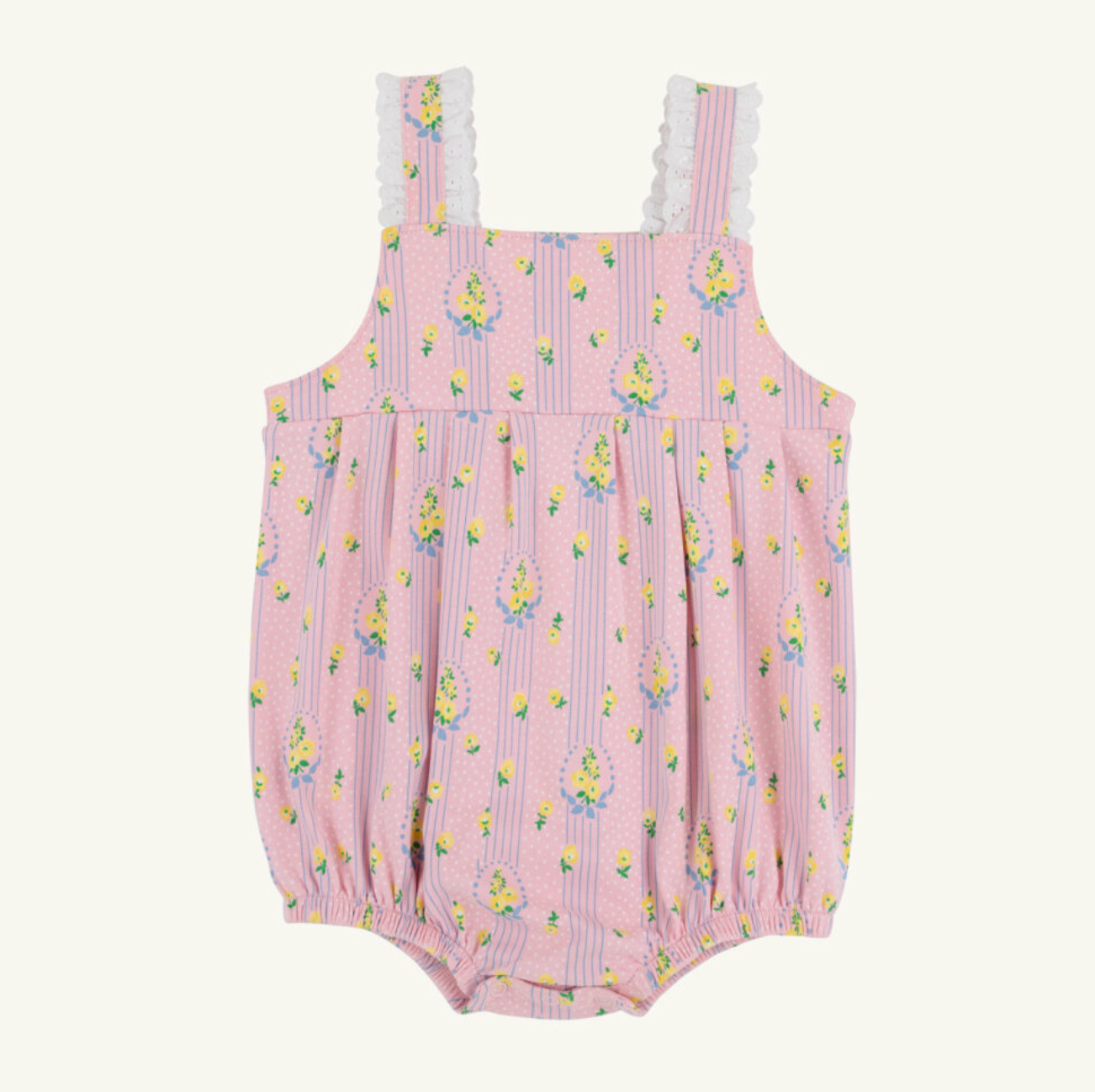 TBBC Branham Bubble Central Park Posies - Eyelet Pima