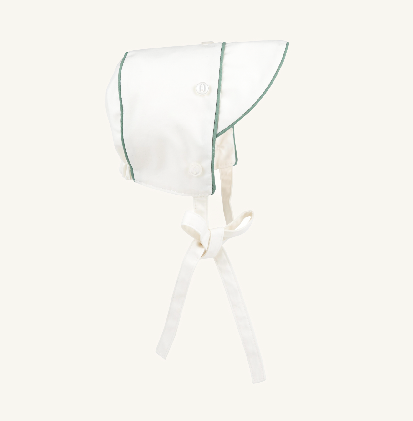TBBC Barringer Bonnet Palmetto Pearl Gallatin Green Broadcloth