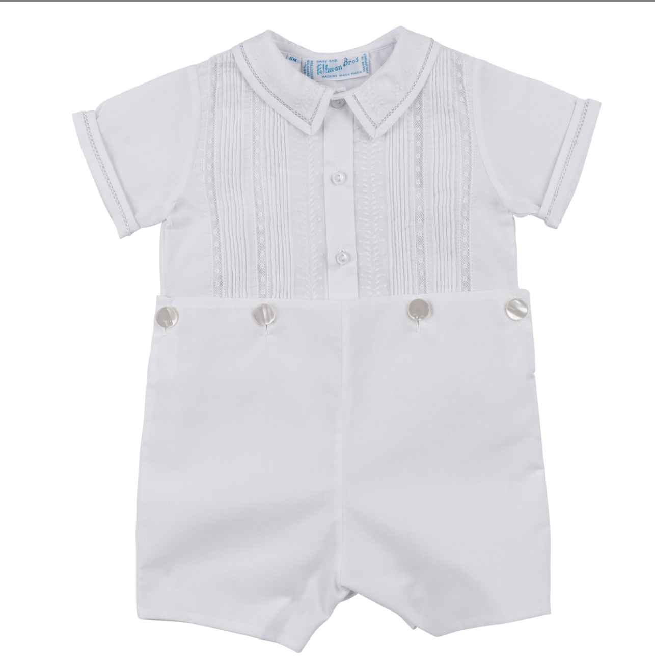 Feltman Brothers White Dressy Bobby Suit