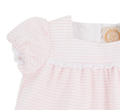 TBBC Flossy Frock Set Darien Dot (Textured Knit)