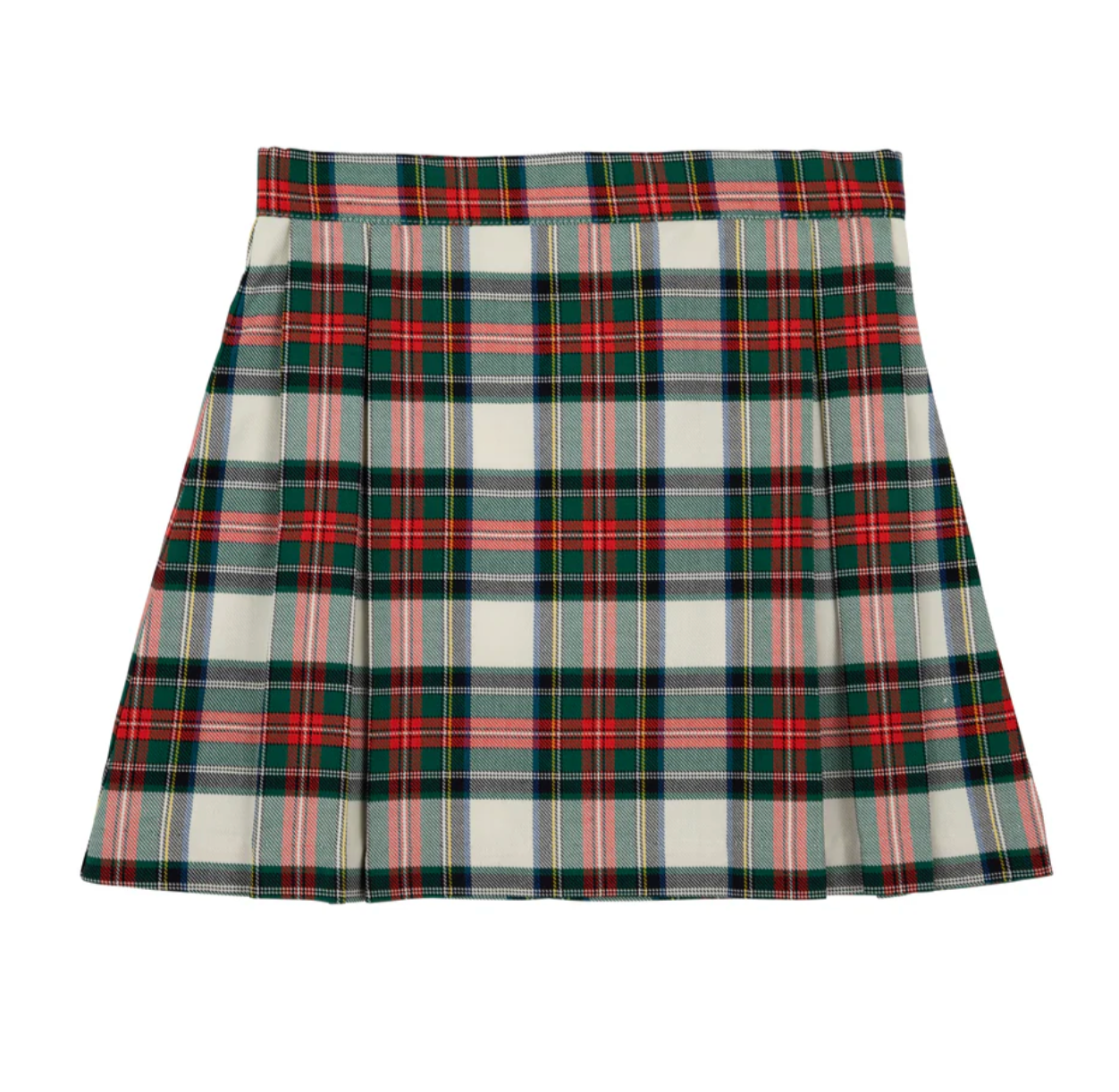 TBBC Parson Pleated Skirt- Aiken Place Plaid
