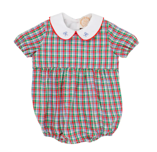 TBBC Cindy Lou Sash Bubble Miss Porters Plaid